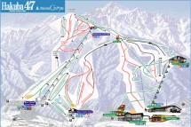 Hakuba Piste Map