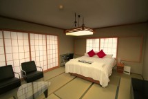 Hotel Double Black Hotel, bed, Hakuba