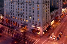 Hotel Fairmont ext, Vancouver, Canada