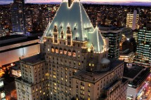 Hotel Fairmont ext, Vancouver, Canada