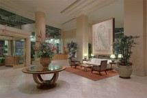 Hotel Fairmont Waterfront lobby, Vancouver, Canada