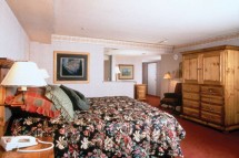 Hotel Great Divide Lodge bed, Breckenridge