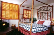 Hotel Lenado bed, Aspen