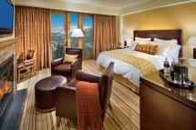 Ritz Carlton Hotel bed, Northstar ski holidays