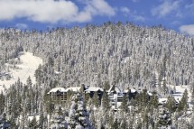 Ritz Carlton Hotel ext view, Northstar ski holidays