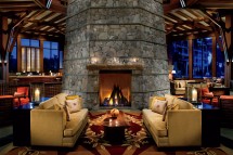 Ritz Carlton Hotel lobby, Northstar ski holidays
