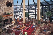 Hotel Silvertree reception, Aspen