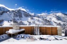 Hotel The Lodge at Snowbird ext view, Snowbird ski resort, USA