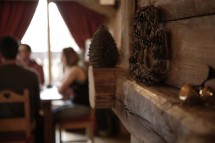 Chalet Tolima mantle piece