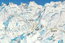 Lech Piste Map