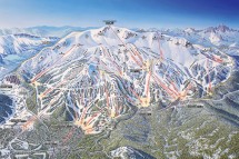 Mammoth Piste Map