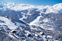 Meribel, France, rooftops