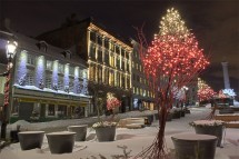 Montreal city, Canada, lights