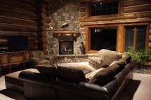 Chalet Founders Cabin, Sitting area