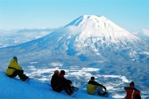 Skiers, Niseko Ski Resort, Japan