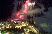 Night View, Taos Ski Resort, USA
