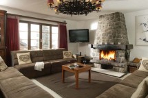 Chalet Quatre Saisons living area
