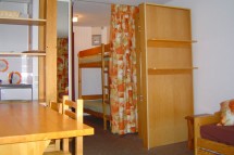 Residence Le Lac bunk beds, Tignes