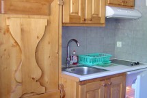 Residence Le Lac kitchen, Tignes