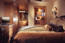 The Gant Condos bed, Aspen