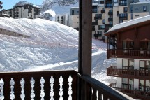 Residence Val Claret balcony, Tignes