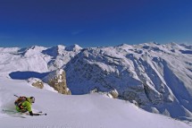 Val d'Isere, France, off-piste powder