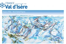 Val d'Isere Piste Map