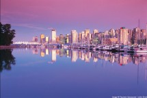 Vancouver city reflection, Canada