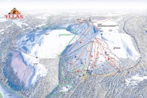 Yllas Piste Map