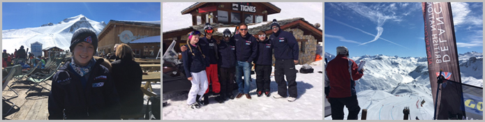 Snow-Camp trip to Tignes Group Photos