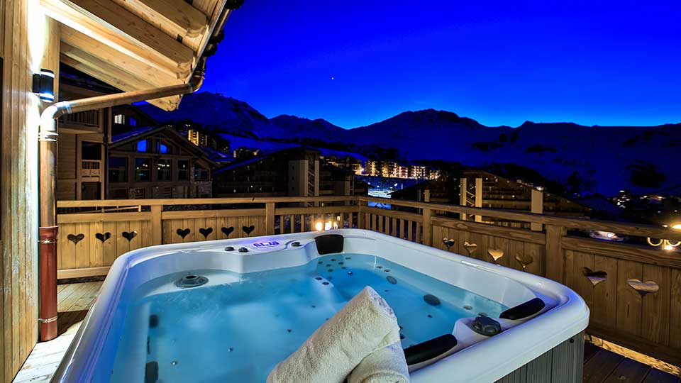 Chalet Silene Hot Tub, la Plagne