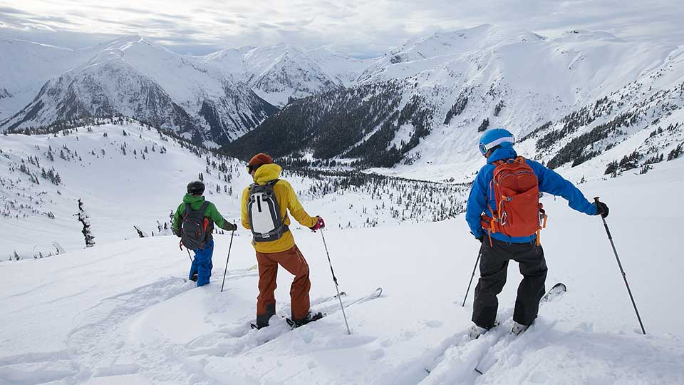 Discussing decisions in avalanche terrain