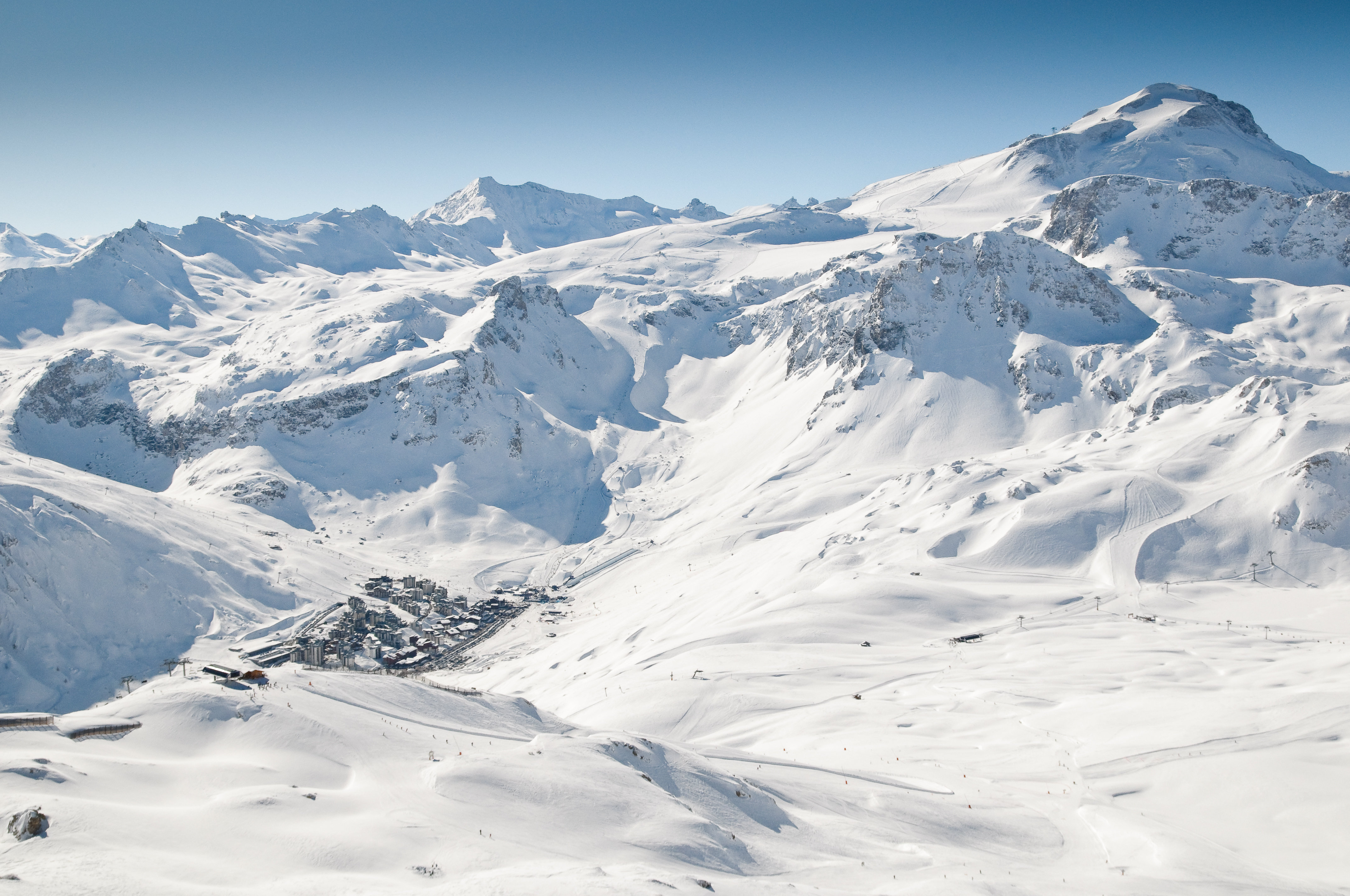 Mountains around tignes