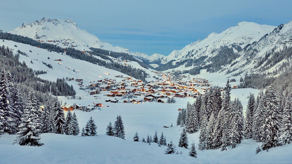 Domaine skiable d'Arlberg Lech Resort © Lech Zuers Tourismus par Josef Mallaun