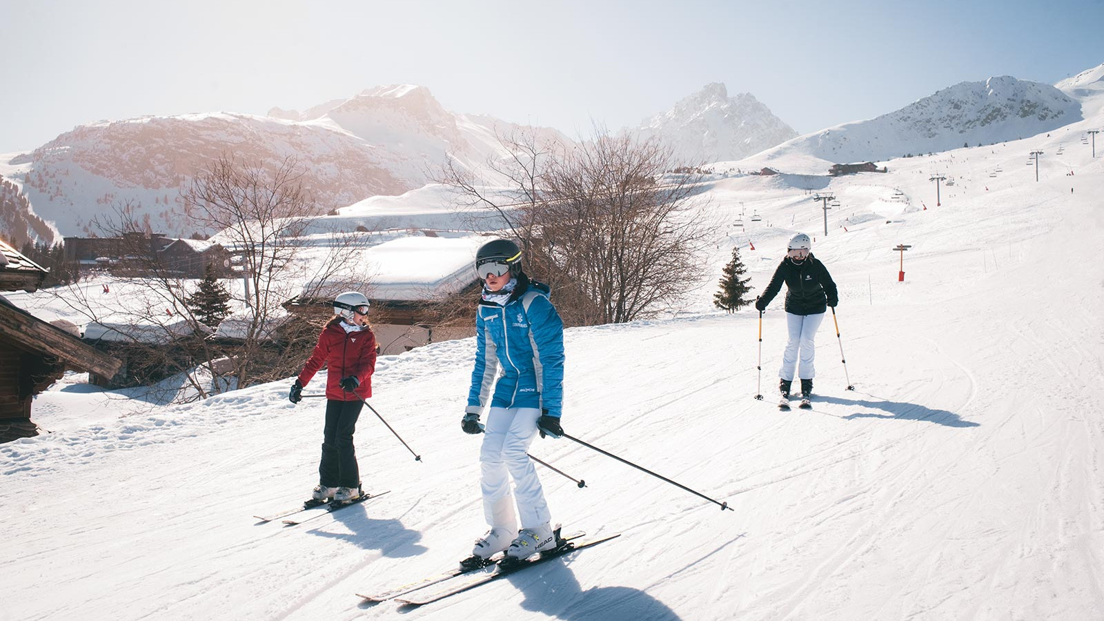 Courchevel France - Skiing with the Stars