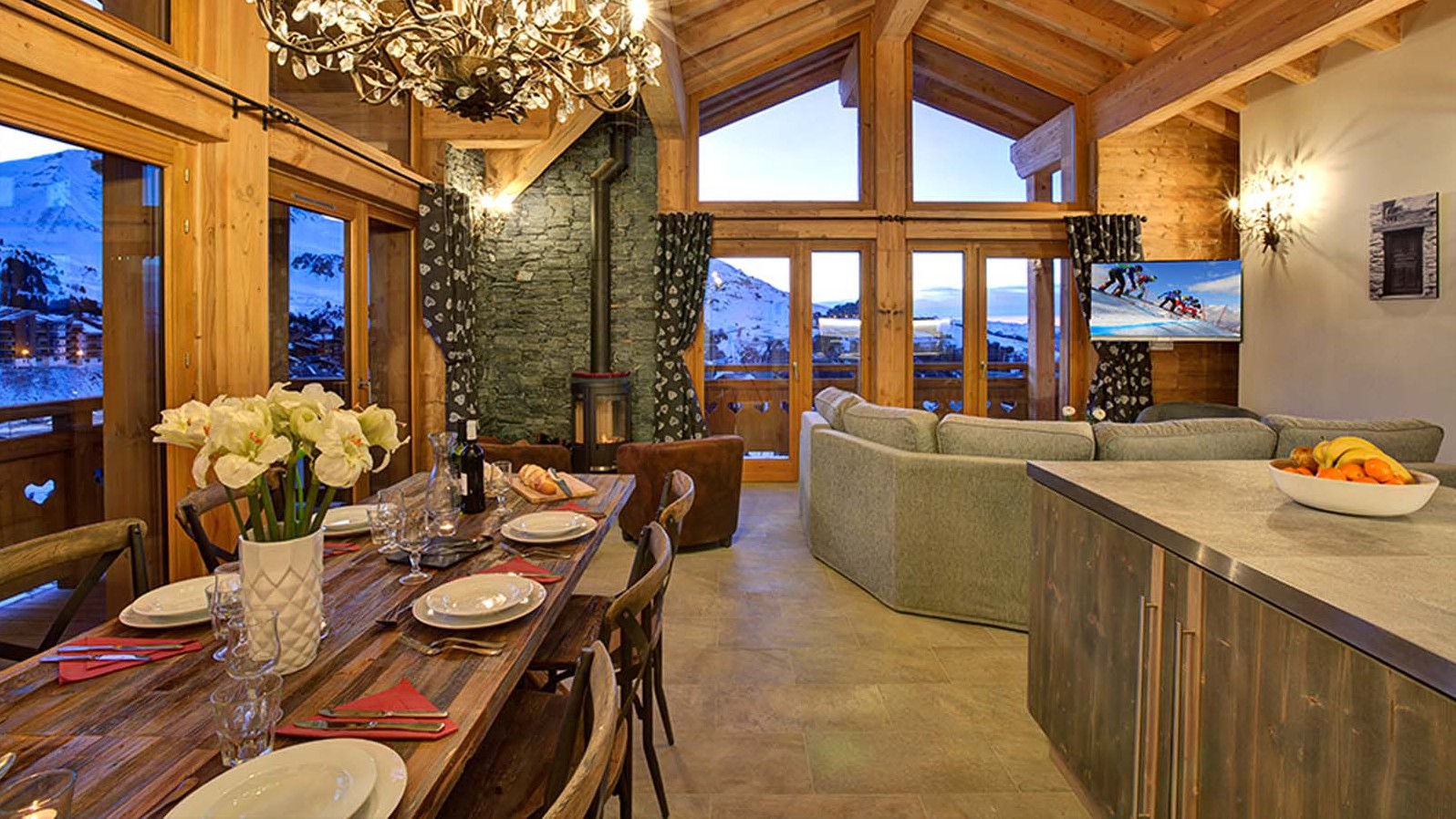 Chalet Iris Bleu La Plagne France Skiworld