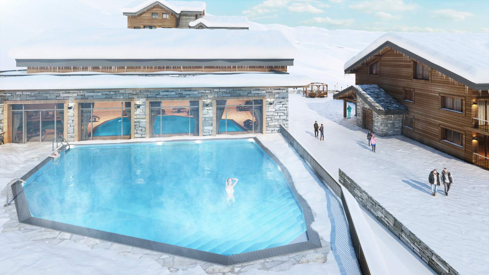 Residence White Pearl Lodge and Spa La Plagne France Skiworld