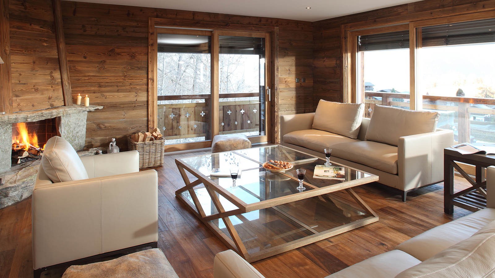 Lounge, Chalet Rosablanche - Ski Chalet in Nendaz, Switzerland Lounge, Chalet Rosablanche - Ski Chalet in Nendaz, Switzerland