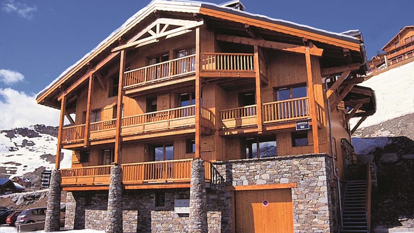 Chalet Peclet exterior, Val Thorens Chalet Peclet exterior, Val Thorens