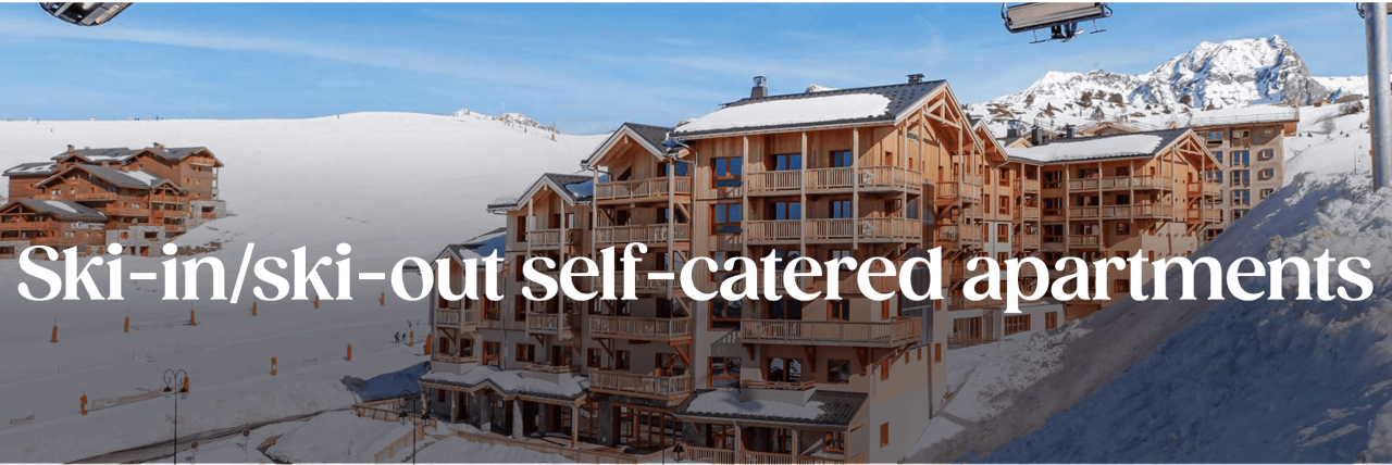 Ski In Ski Out Apartments | Skiworld